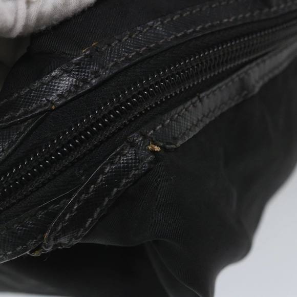 PRADA Boston Bag Nylon Black Auth fm2980 - Picture 8 of 16